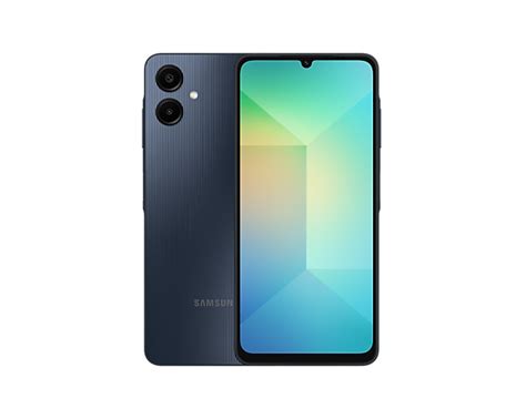 Samsung Galaxy A06 Blue Black 64GB camera, specs.
